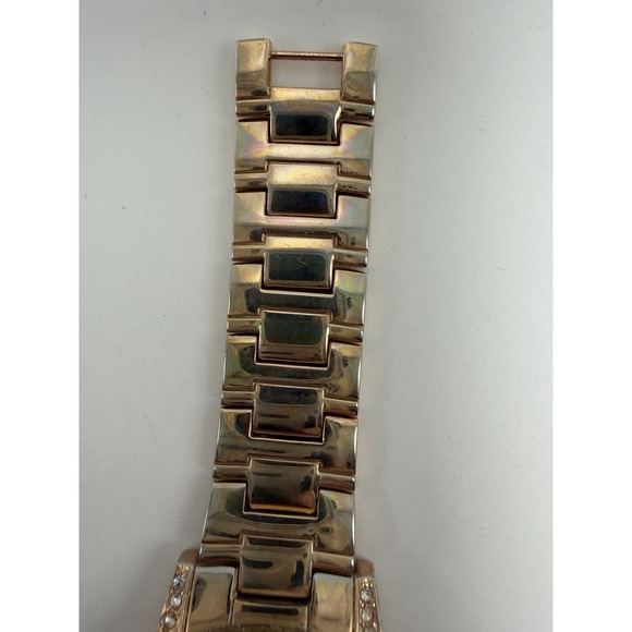 Victoria Wieck B9825 Rose Gold New Battery Ladies Pave Watch 38MM 6.5\